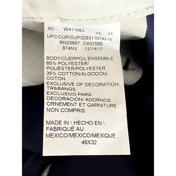 DICKIES Men's Navy Blue 874 Original Fit Straight-Leg Work Pants SZ 46x32 - Picture 9 of 10